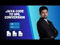 Automatically Convert Java code into UML