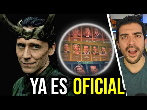Video Thumbnail: OFICIAL Avengers Doomsday confirmó equipos finales y Loki VENGADOR con Thor vs Doctor Doom, trailer