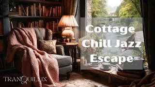 Sipping Coffee in a Cozy Cottage ☕ | Relaxing River View + Chill Jazz Vibes