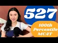 100th Percentile MCAT Study Plan How I scored a 527