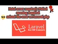 Fatal error require Failed opening requiredsolved the error on laravel php