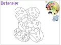 Easter Eggs Coloring Pages For Kids - Easter Eggs Coloring Pages