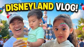 First Time Taking BOTH Kids to Disneyland! + Parenting Hack