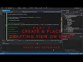 Revit API - Create Place Drafting View on Sheet