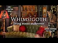 Turning My Ordinary Living Room into My Dream Whimsigoth Library