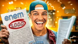 Como FAZER a primeira REDAÇÃO para o ENEM 2025 - Redação Nota 1000 | PROFINHO