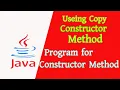 Programming in Java Copy Constructor Akib s Tricks BD