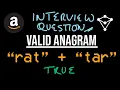 Valid Anagram - LeetCode 242