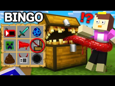 Video Thumbnail: ビンゴで当てたアイテムでおかんにイタズラ大作戦!【まいくら / マインクラフト】