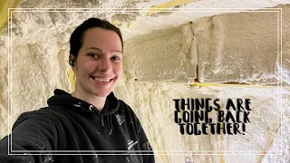 They Told Us Not To Do This, But We did it Anyway-Spray foam insulation on a steel sailboat | Ch5E50