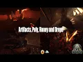 Fjordur Lava cave One of Poly Honey and red drops