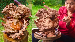 I Carved Yamato from One Piece of Wood