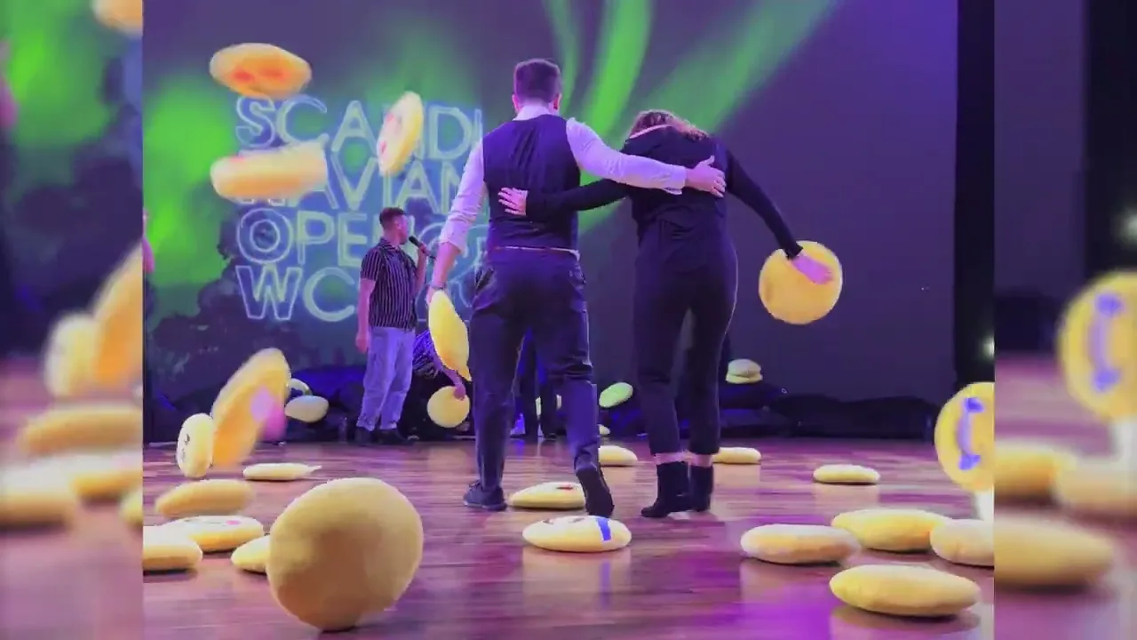 Improv West Coast Swing - Ben Morris & Virginie Grondin - Scandinavian Open WCS 2023 Pro Jack & Jill