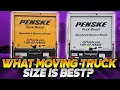 Penske Moving Truck Size Comparison