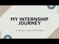 My Internship Journey At Webstack Academy for MERN Stack