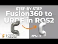 ArmBot Fusion360 to URDF in ROS2 Part 1