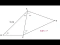 Three solutions for a geometric problem