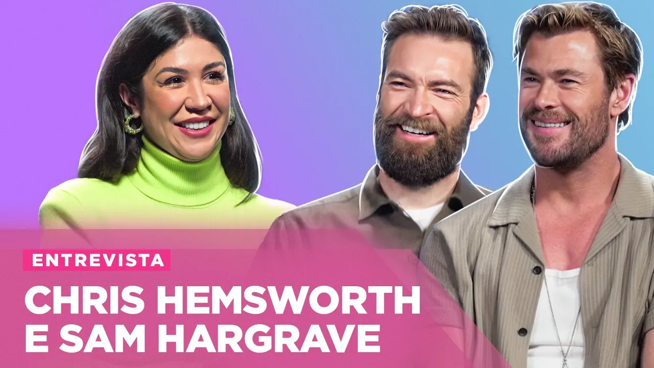 CHRIS HEMSWORTH REVELA: THOR OU AGENTE H? + BASTIDORES RESGATE 2 | Foquinha