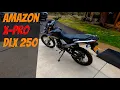 X-Pro Hawk DLX 250 Ride this Amazon motorcycle