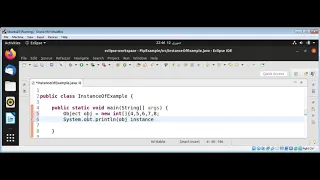 The instanceof Operator in Java