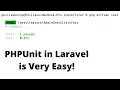 Laravel Checklister Part PHPUnit Tests - Setup and First Few Tests