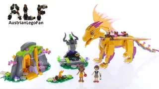 Lego Elves 41175 Fire Dragon's Lava Cave - Lego Speed Build Review