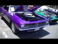 Plum Crazy Hemi Cuda convertible