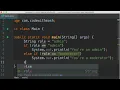 Java - Switch Statements By Mosh Hamedani