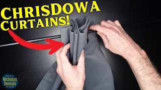 I Paid Hardly Anything for the ChrisDowa Grommet Blackout Curtains are they any good