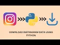 Download Instragram Profile Pictures or s using Python Instaloader