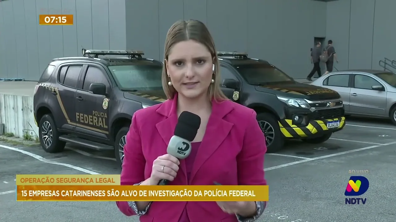 Ao menos dez empresas de segurança em SC são alvos de operação da Polícia Federal