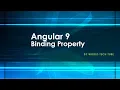Angular training Property vs Attribute angular binding vs Interpolation Angular bind property