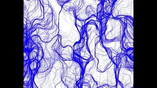 Perlin Noise Flow Field Python Processing Creative Coding
