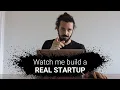 Watch me build a real STARTUP from SCRATCH with Ionic and Angular