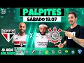 Download Lagu PALPITES E APOSTAS DE FUTEBOL PARA HOJE 19 07 2025 + BILHETE PRONTO (SÁBADO)