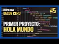 Como crear un PROYECTO en Eclipse con Windows 11 2022 COMO Programar HOLA MUNDO en JAVA 2023
