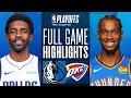 MAVERICKS at THUNDER FULL GAME 1 HIGHLIGHTS May 7 2024