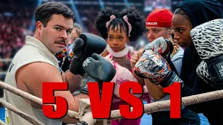 Man with Big Butt vs 5 Exes