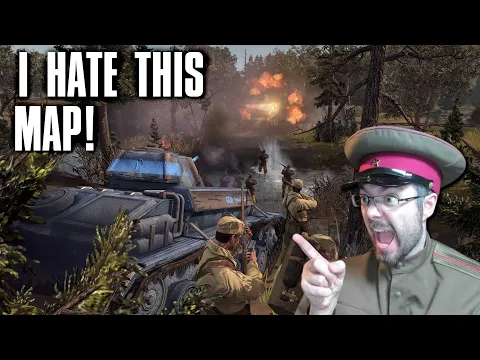 I HATE THIS MAP! - 4v4 - Company of Heroes 2