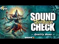 Lagu Shankara- 🎧Quality Bass- Sound Check Remix By -Dsr In The Mix 🔥