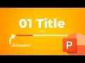 How to Make an Animated Progress Bar in PowerPoint