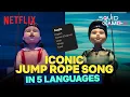 Download Lagu Squid Game ICONIC Jump Rope Song in 5 Languages 👀 | Squid Game: Season 3 | Netflix India