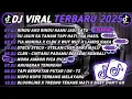 Download Lagu DJ TIKTOK TERBARU 2025🎵DJ RINDU AKU RINDU KAMU JADI SATU🎵DJ SU JAUH SA TANAM HATI TRA HASIL 🔥