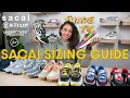 THE 2024 DEFINITIVE SACAI LDWAFFLE and VAPORWAFFLE SIZING GUIDE