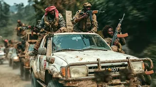 2025 Action Movie Terrorists Drive Hilux To Raid Military Supplies  2025 Action Movie Terrorists Drive Hilux To Raid Military Supplies