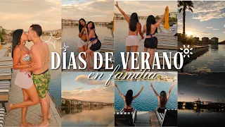ÚLTIMOS DÍAS DE VERANO EN FAMILIA ☀️🤍 | NOS CAYÓ LA LLUVIA 🌧️  LAGO EN INDIO CA.