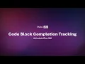Code Block Completion Tracking in Articulate Rise 360