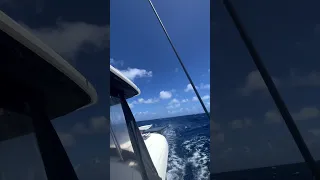 Great sail from St. Thomas to St. Croix! #boatlife #catamaran #sailing