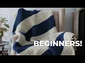 How to Crochet a Blanket Step-by-Step for Complete Beginners
