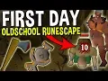 What was Oldschool Runescape Like on the First Day Ever OSRS